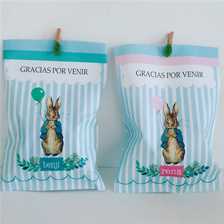 Bolsita sobre Pers. Peter Rabbit